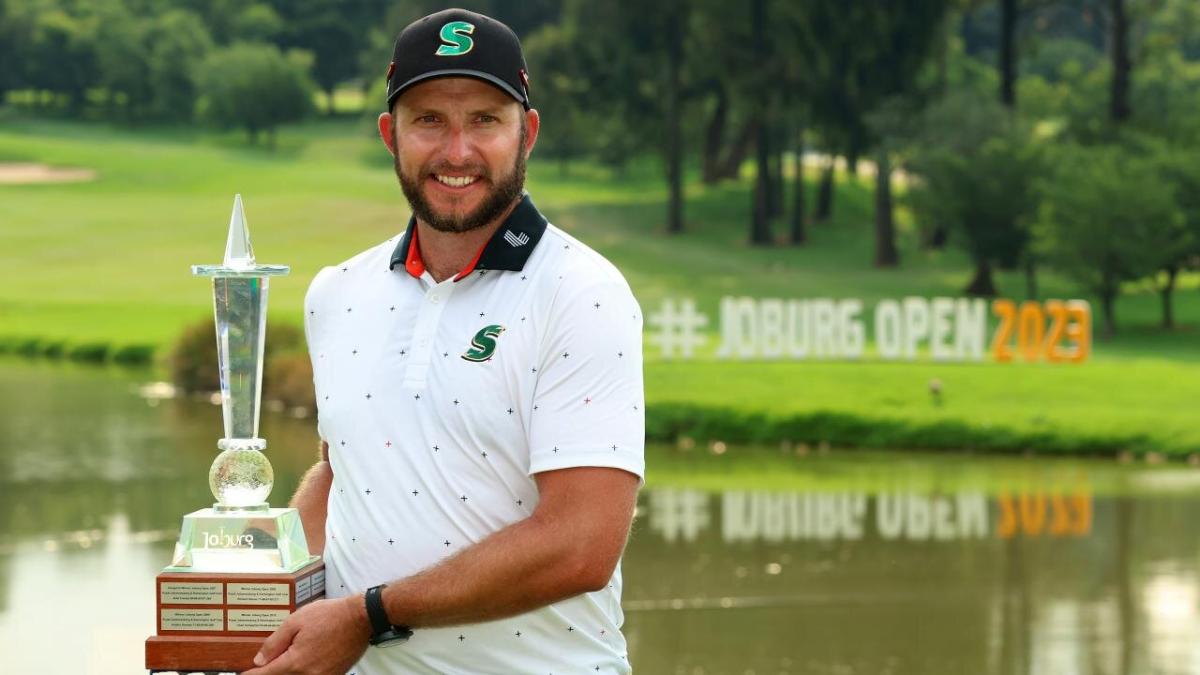Golfer Dean Burmester